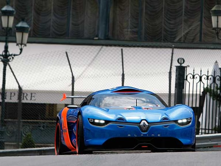 Premiere in Monte Carlo vor dem Formel-1-Rennen: Renault zeigt seinen neuen Sportwagen.