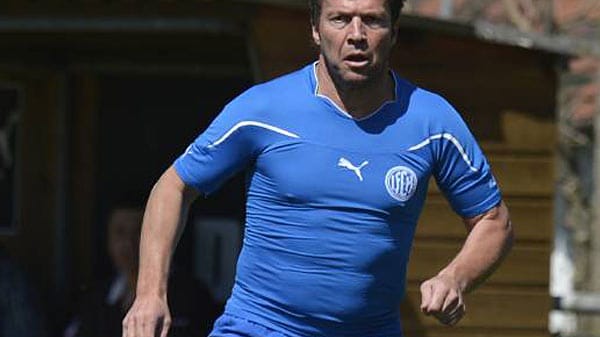 Lothar Matthäus im Trikot seines Heimatvereins 1. FC Herzogenaurach.