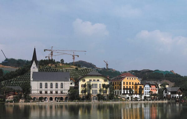 Österreichisches Bergdorf in China