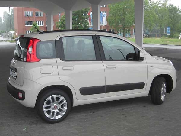 Der Fiat Panda ist das ideale Stadtauto: Wendig, sparsam, komfortabel.