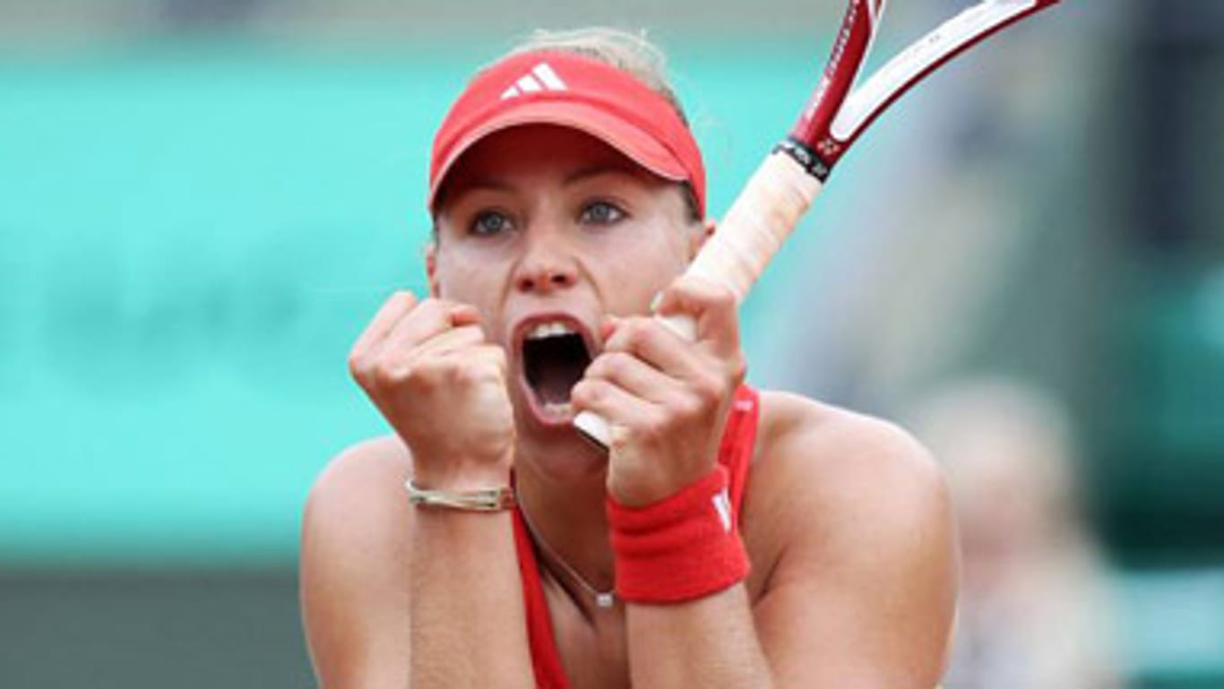 Sie ist im Moment beste deutsche Tennis-Spielerin: Angelique Kerber.