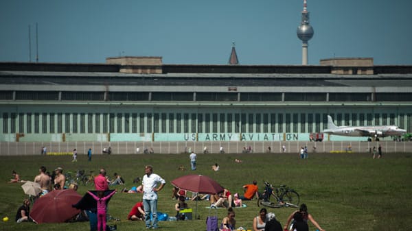 Der Flughafen Tempelhof ist nun ein Naherholungsgebiet