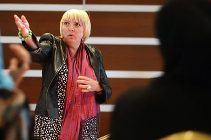 Die Grünen-Politikerin Claudia Roth ist von der Sicherheitslage in Tripolis überrascht worden