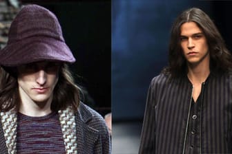 Missoni und Diesel Black Gold sind sich einig: Im Herbst/Winter 2012 sind lange Haare bei Männern angesagt