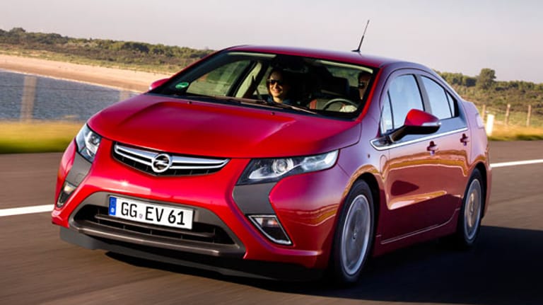 Beim Opel Ampera liegt der tatsächliche Verbrauch deutlich höher als der vom Hersteller angegebene