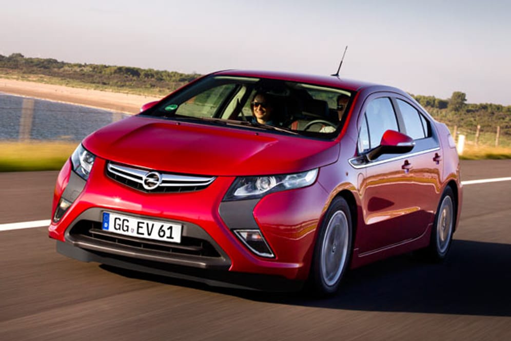 Beim Opel Ampera liegt der tatsächliche Verbrauch deutlich höher als der vom Hersteller angegebene