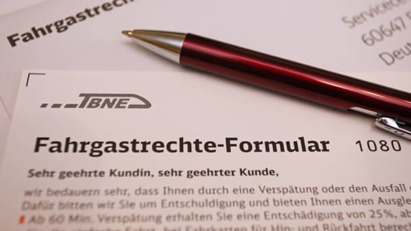 Seit 2009 gibt es das Fahrgastrechte-Formular