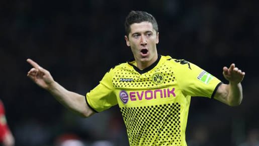 Manchester United will angeblich Robert Lewandowski verpflichten.