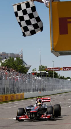 Lewis Hamilton gewinnt den Großen Preis von Kanada und ist damit der siebte Sieger im siebten Saisonrennen.