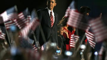 Hier war die Welt noch begeistert: Barack Obama wird im September 2008 zum ersten schwarzen Präsidenten der USA gewählt.