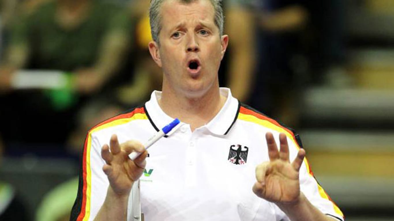 Der Belgier Vital Heynen hat großen Anteil am Erfolg der Volleyball-Nationalmannschaft.