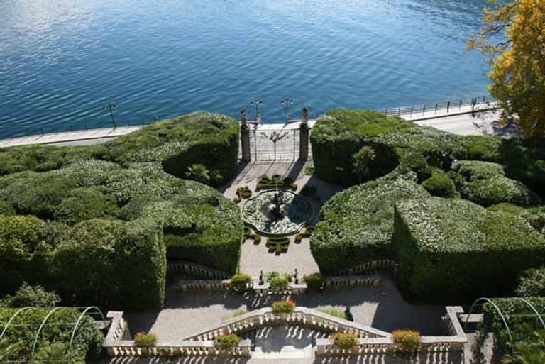 Prunkvolle Gartenanlage: Die Besitzer der Villa Carlotta wollten auch mit ihrem Grün die Schönheit der anderen Anlagen übertreffen.