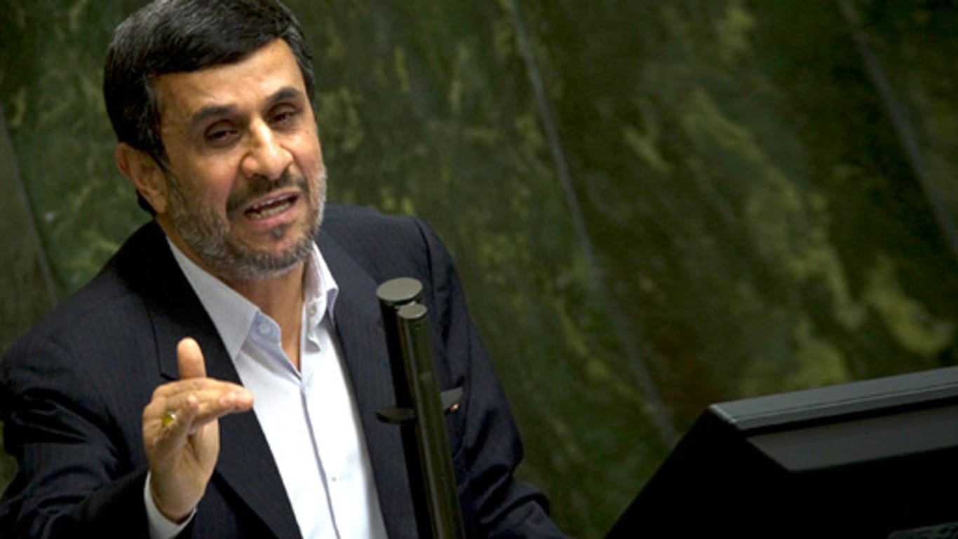 Der iranische Präsident Mahmud Ahmadinedschad: "Acht Jahre sind genug."