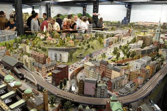 Das Miniatur Wunderland in Hamburg ist die größte Modelleisenbahnanlage der Welt.
