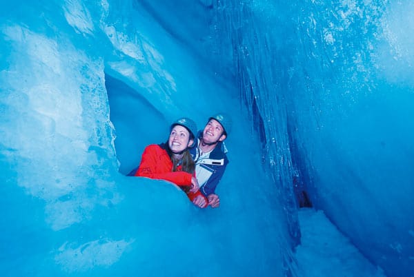 Natur Eis Palast am Hintertuxer Gletscher
