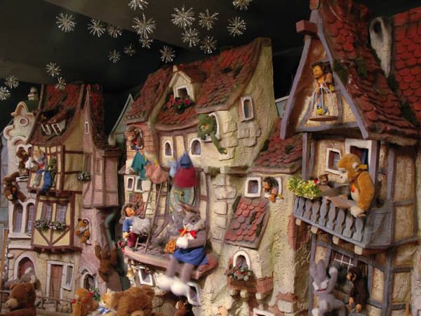 In Rothenburg ob der Tauber hat das Unternehmen Käthe Wohlfahrt ein Weihnachtsmuseum eingerichtet.