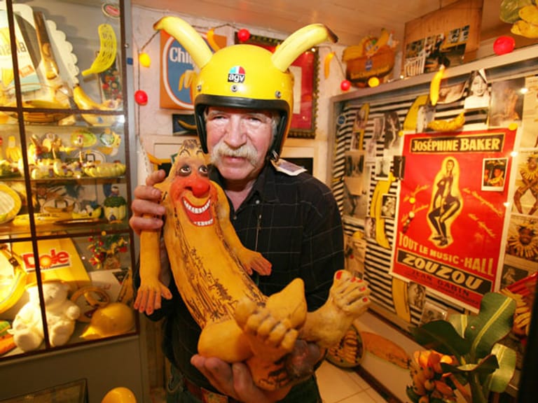 Im ersten deutschen Bananenmuseum befinden sich die unterschiedlichsten Kuriositäten.