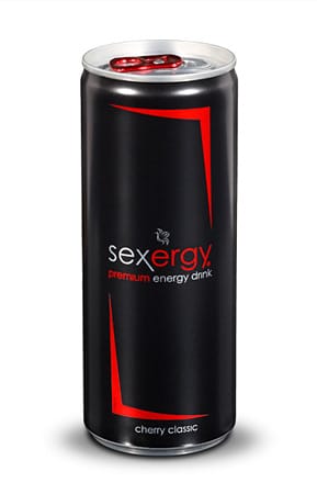 "Sexergy" - Preis pro 250 ml: 1,00 Euro; Taurin (g/250 ml): 76 Milligramm; Koffein (g/250 ml): 74 Milligramm; Zucker (g/250 ml): 28 Gramm.