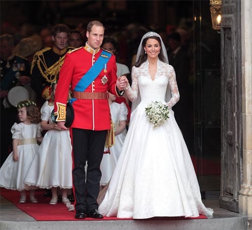 Am 29. April 2011 folgte dann die Traumhochzeit in der Westminster Abbey, die angeblich rund zwei Milliarden TV-Zuschauer miterlebten.