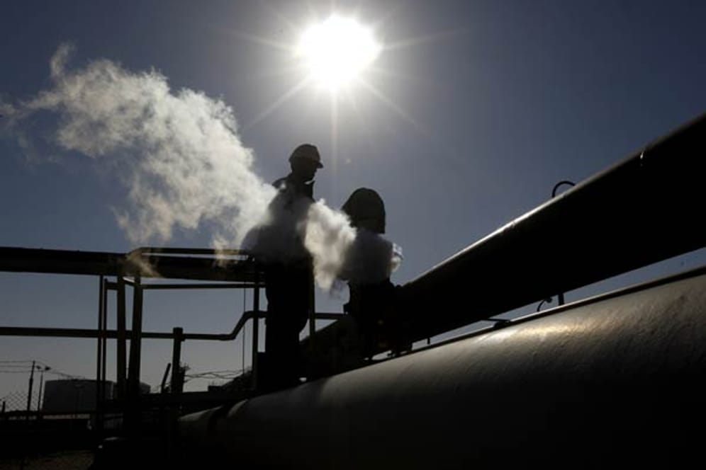 Öl-Pipeline an einer Förderanlage: Die Preise sind auf ein Acht-Monats-Tief gefallen