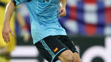 Xabi Alonso ist der Chef im Mittelfeld der Spanier. Ihm droht ebenso eine Sperre wie Alvaro Arbeloa, Fernando Torres, Javi Martinez und Jordi Alba.
