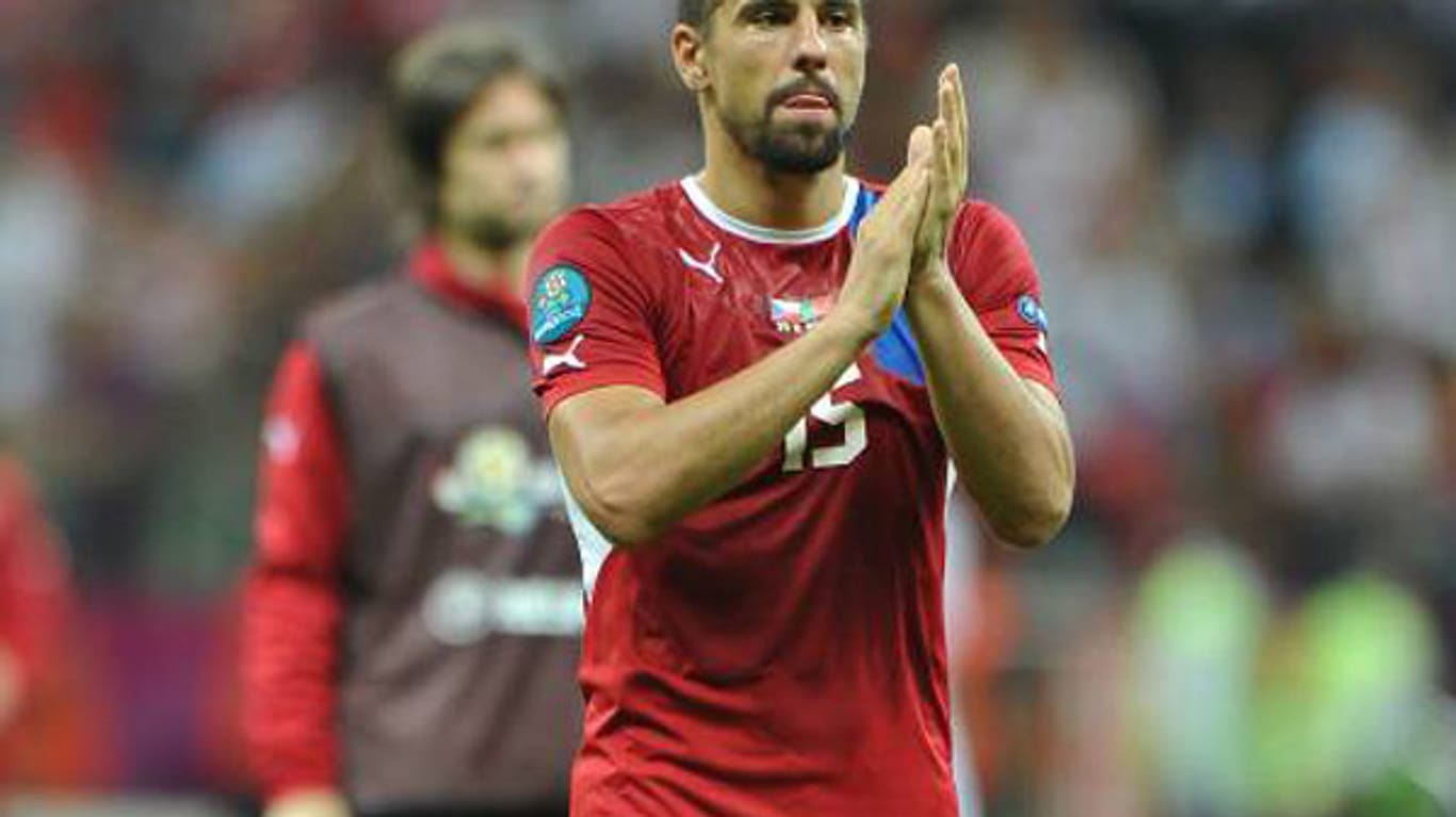Milan Baros nach dem EM-Viertelfinal-Aus gegen Portugal.