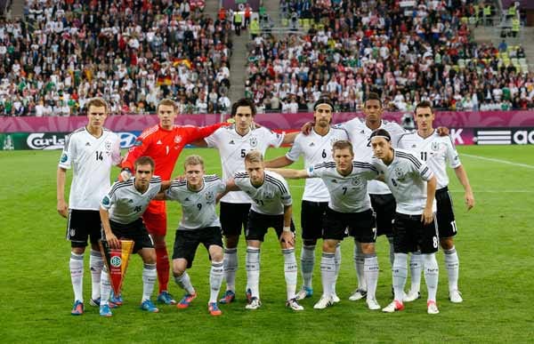 Diese deutsche Startformation soll es im Viertelfinale gegen Griechenland richten.
