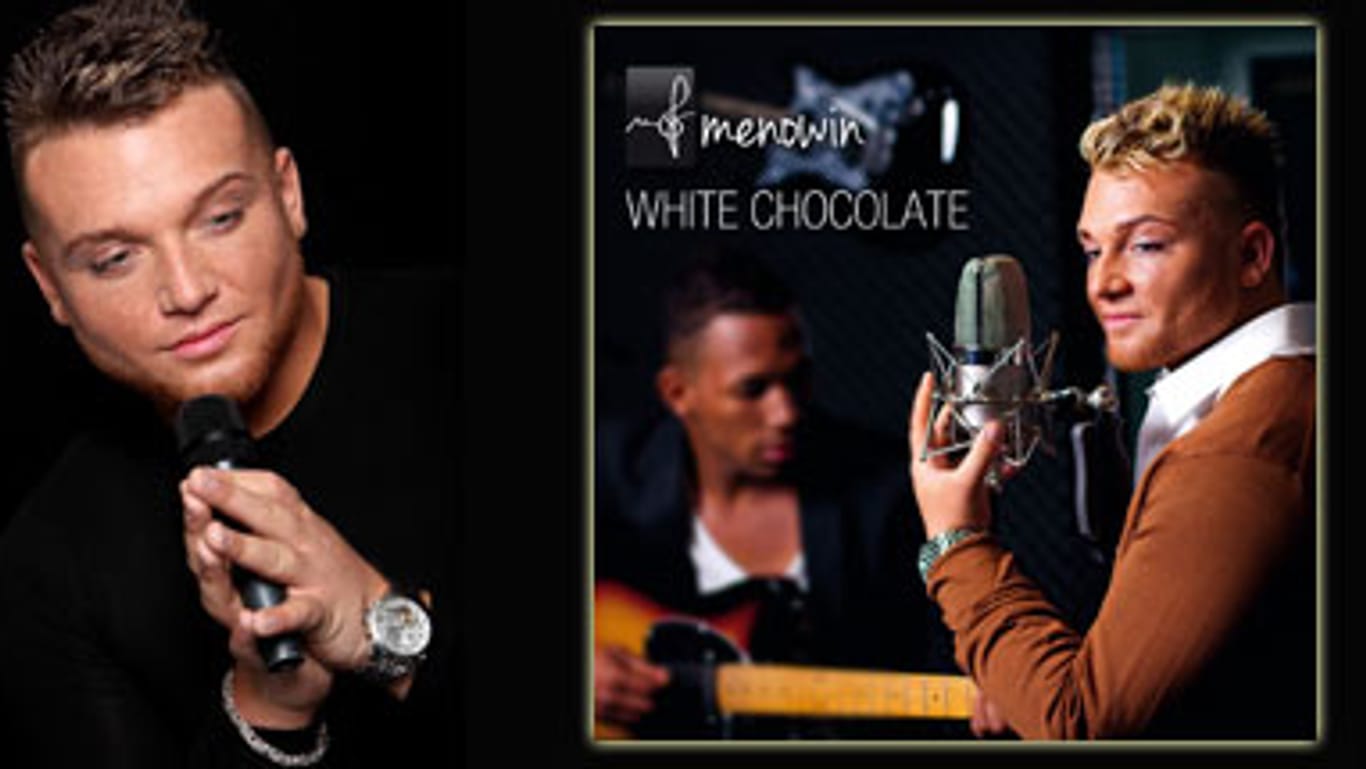 Menowin Fröhlich meldet sich mit dem Album "White Chocolate" zurück.