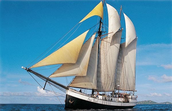 Die zu Beginn des 20. Jahrhunderts gebauten "Sea Pearl" und "Sea Shell" vermitteln bis heute Segelromantik.