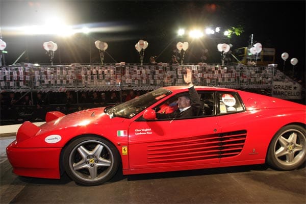 Der Sieger der "Tribute to Mille Miglia": Ein Ferrari 512 TR.