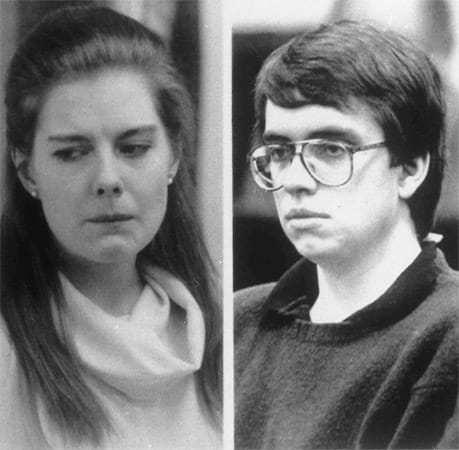 Jens Söring: Als 19-Jähriger soll Söring 1985 mit seiner damaligen Freundin Elizabeth (links, Bild von 1987) als Student an der Universität von Virginia die Eltern des Mädchens ermordet haben.