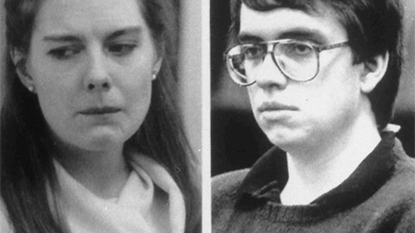 Jens Söring: Als 19-Jähriger soll Söring 1985 mit seiner damaligen Freundin Elizabeth (links, Bild von 1987) als Student an der Universität von Virginia die Eltern des Mädchens ermordet haben.