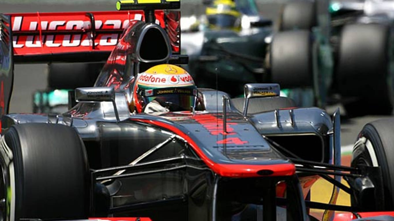 McLaren-Pilot Lewis Hamilton weiß, wie eng es 2012 in der Formel 1 zugeht.