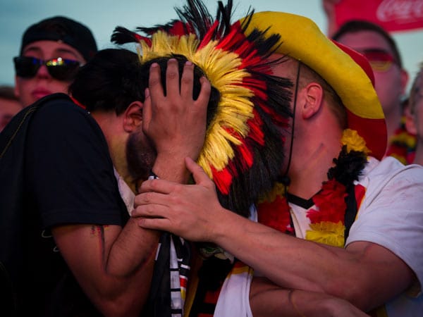 Aus Wut über die Leistung des DFB-Teams wird Trauer.