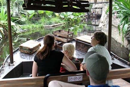 Die Tropenhalle des Zoo Leipzig.