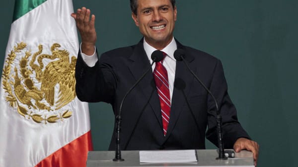 Enrique Peña Nieto wird neuer Präsident von Mexiko.