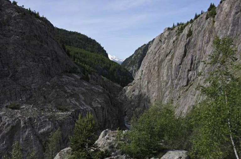 Massaschlucht in der Schweiz.