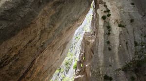 Paklenica-Schlucht in Kroatien.