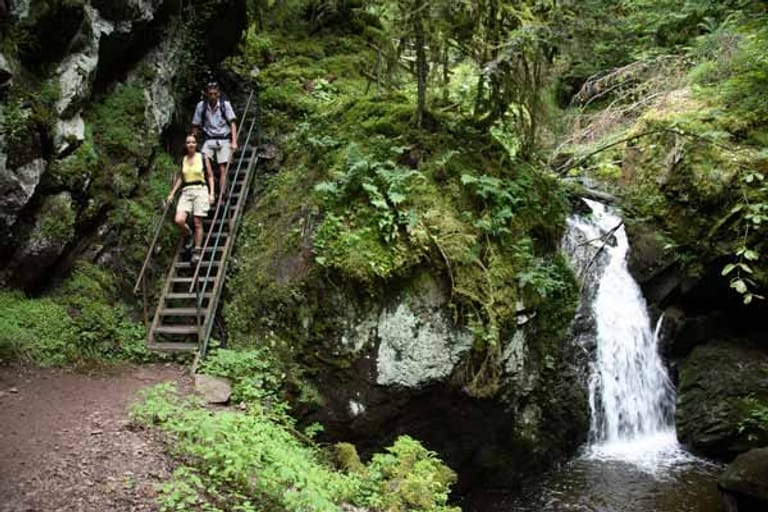 Lotenbachklamm für Romantiker.