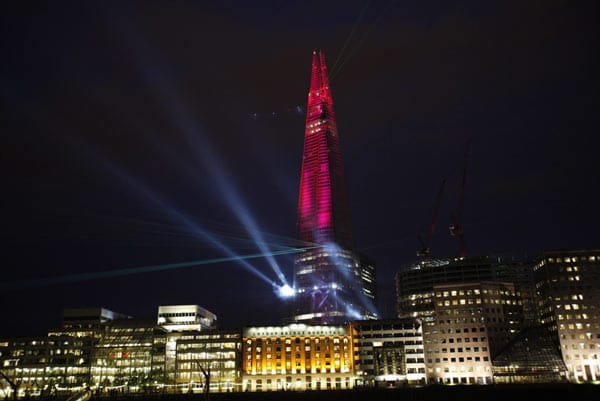 Der Shard-Turm soll das "neue Wahrzeichen" der britischen Hauptstadt sein.
