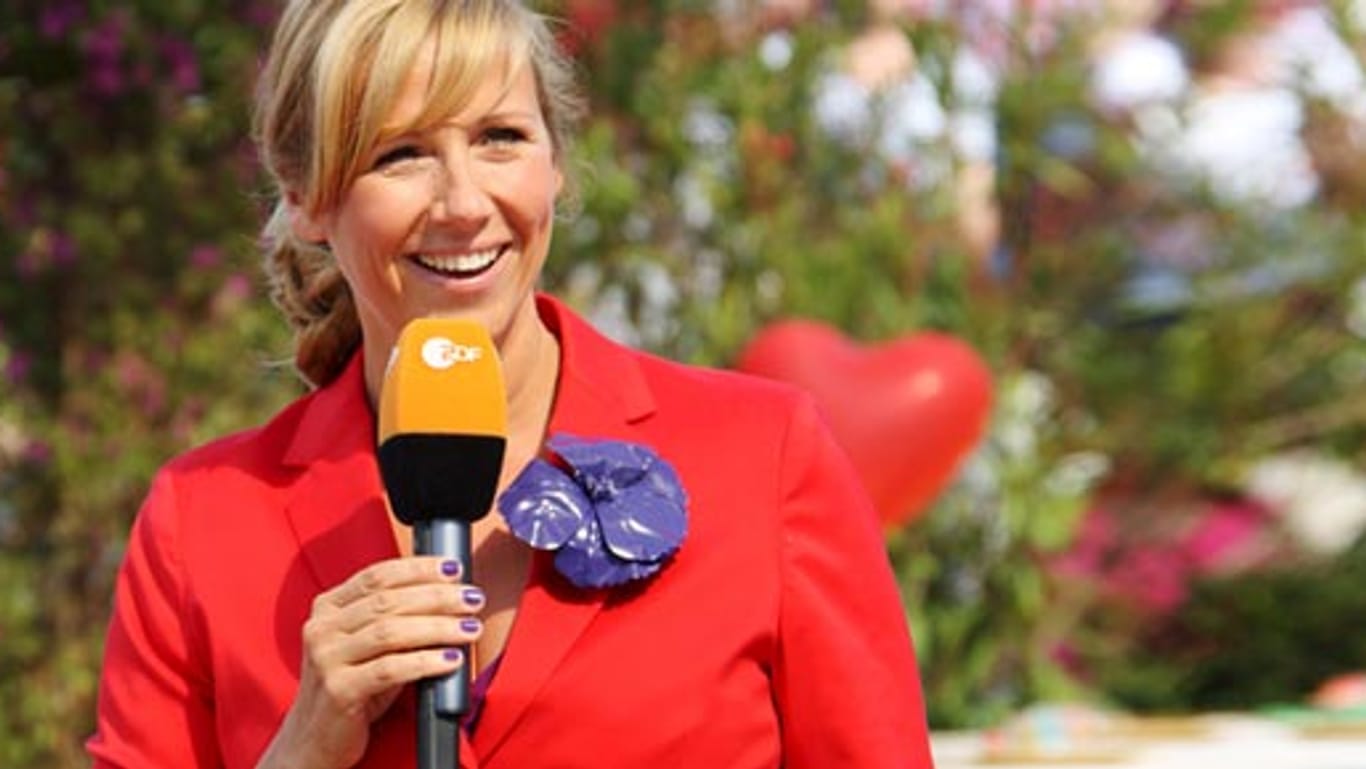 Was erwartet Andrea Kiewel am kommenden Sonntag im "ZDF-Fernsehgarten"?