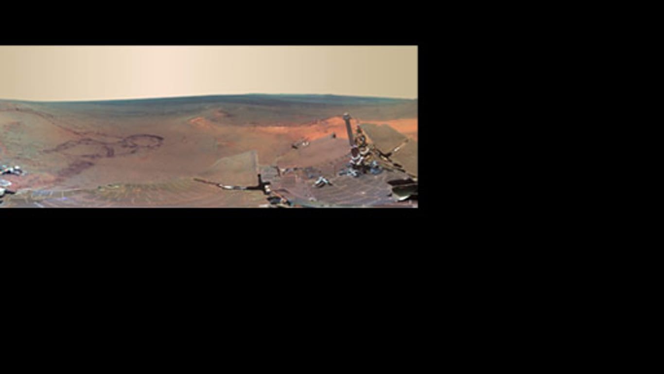 Mars: Spektakuläres und hochauflösendes Panoramabild vom Roten Planeten