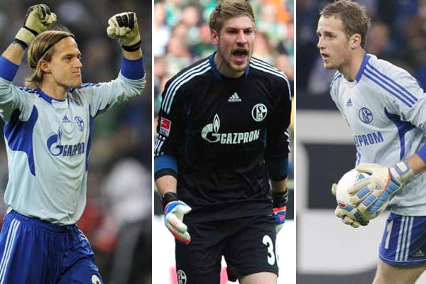 FC Schalke 04: Timo Hildebrand, Lars Unnerstall und Ralf Fährmann - Verletzungssorgen zwangen die Königsblauen in der vergangenen Saison, auf der Torwartposition heftig zu rotieren. Jetzt sind alle drei Keeper gleichzeitig fit, und Trainer Huub Stevens steht vor einem Luxusproblem. Wer am Ende die Nase vorn hat, ist völlig offen.