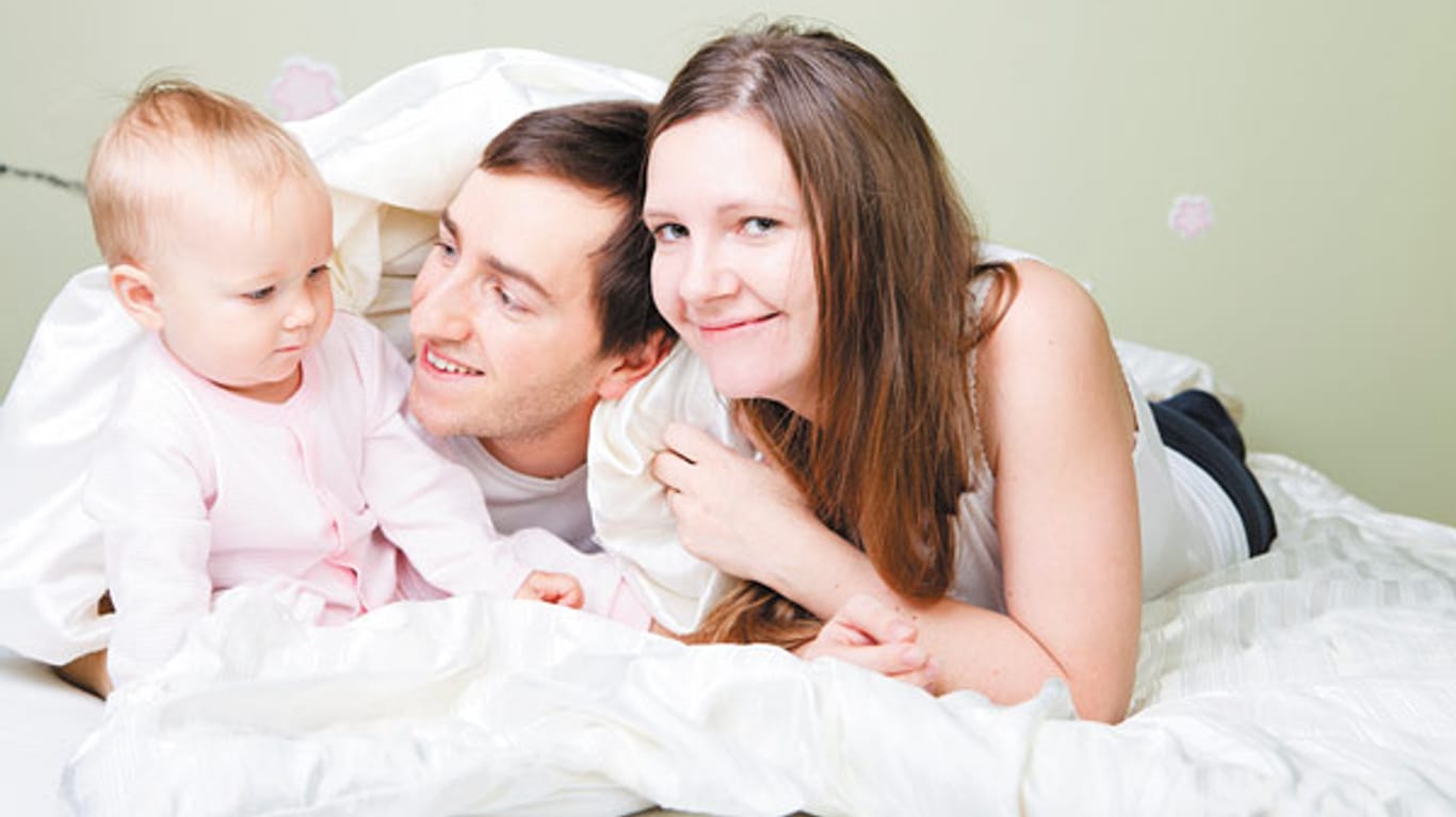 Online-Paare bekommen im Durchschnitt nach 2,5 Jahren das erste Kind.