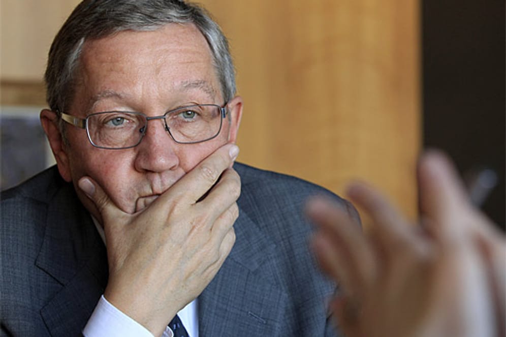 Klaus Regling im Jahr 2011. Der deutsche Finanzfachmann wird Chef des Rettungsschirms ESM
