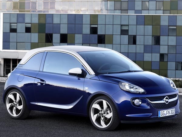 Schick gezeichnet buhlt der neue Opel Adam um Kunden.