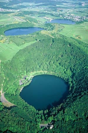 Platz 15: In der Eifel finden sich viele Überbleibsel vulkanischer Prägung wie die Maare.