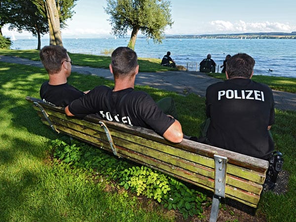 Der Großeinsatz der Polizei Konstanz soll den Steuerzahler 200.000 Euro gekostet haben.