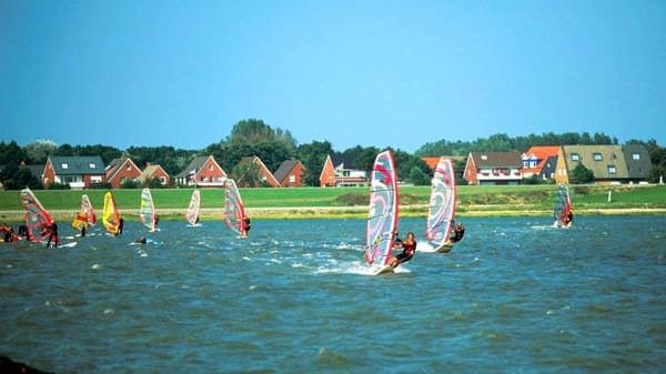 Auch Norderney bietet beste Surfbedingungen.