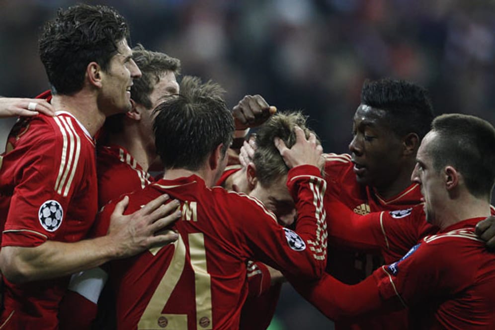 Platz 11: FC Bayern München (1,01 Milliarden Euro, Quelle: Forbes)